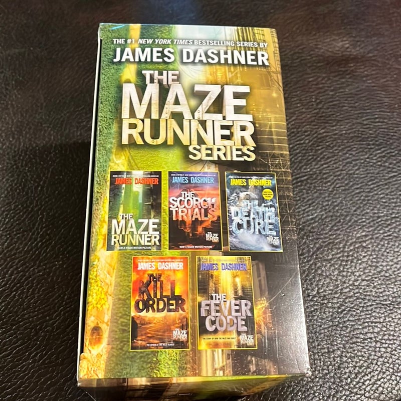 The Maze Runner Series Complete Collection Boxed Set (5-Book)