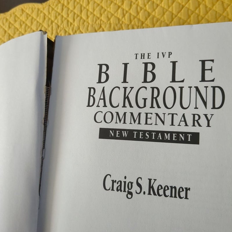 The IVP Bible Background Commentary