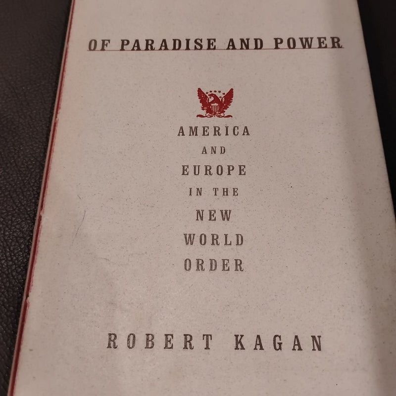 Of Paradise and Power (Fifth Printing, March 2003)