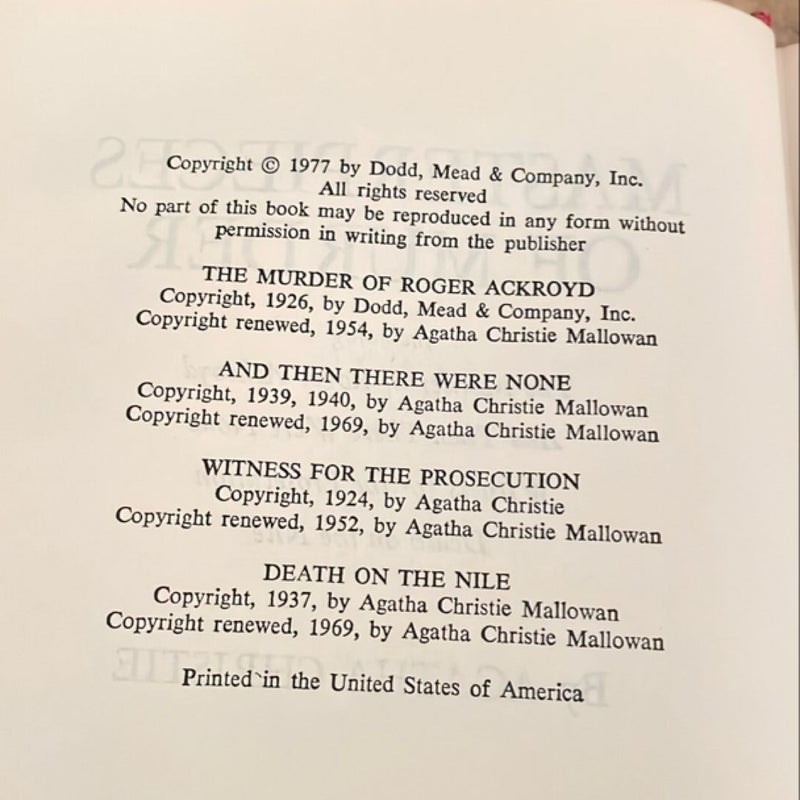 Masterpieces of Murder (1977)