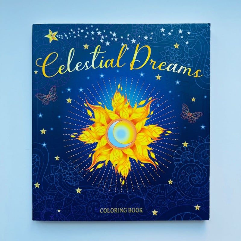 Celestial Dreams Coloring Book