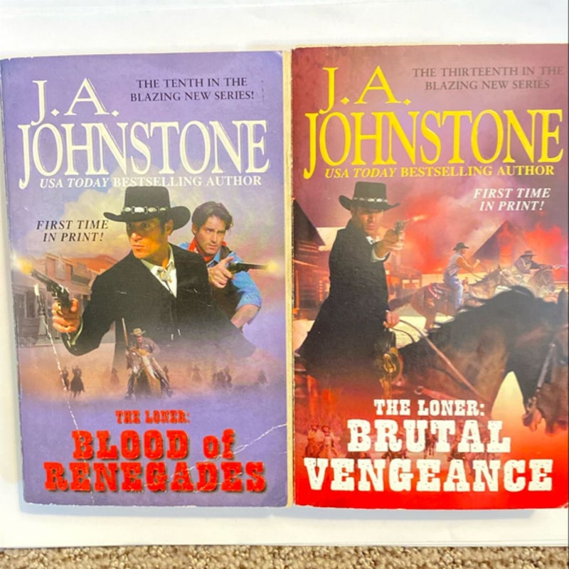 J. A. Johnstone: Blood of Renegades/Brutal Vengeance