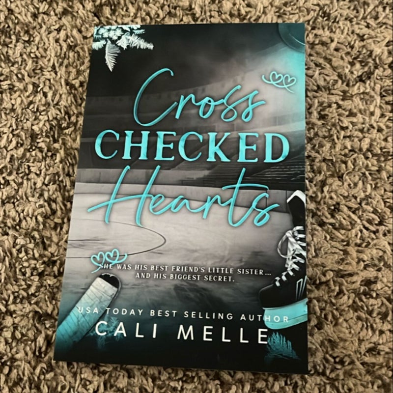 PLW Cross Checked Hearts