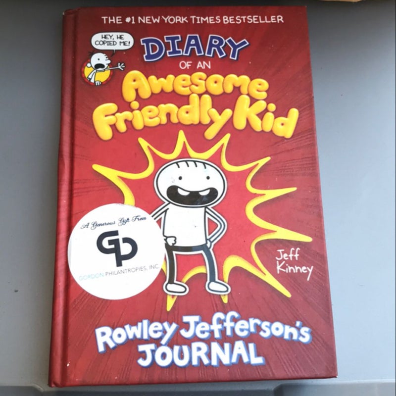 Diary of an Awesome Friendly Kid: Rowley Jefferson's Journal