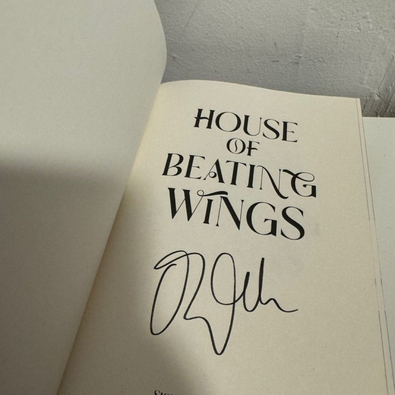 Page & Wick House of Beating Wings SIGNED