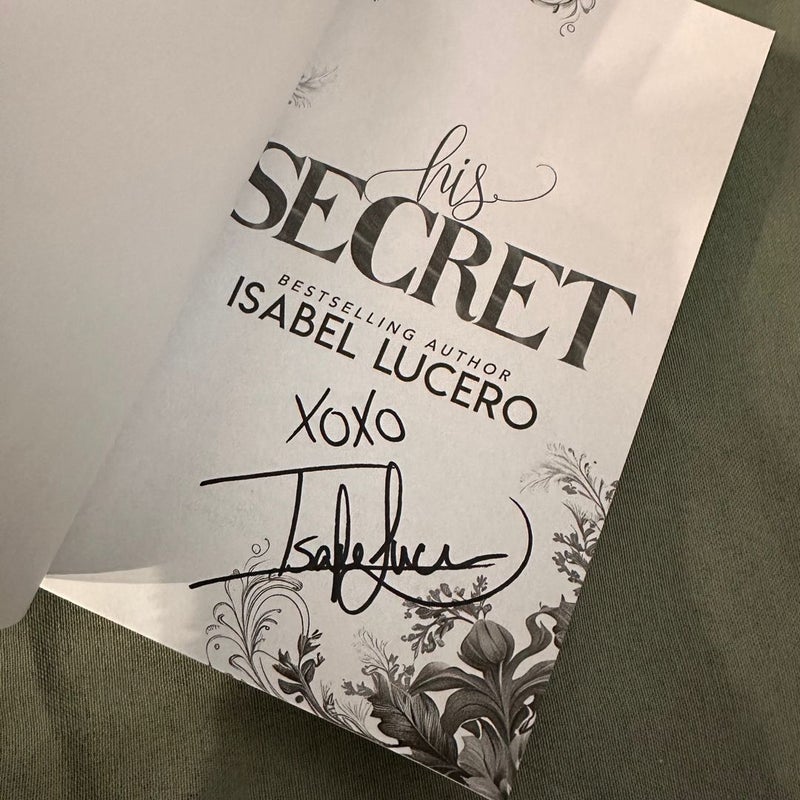 His Secret - Signed