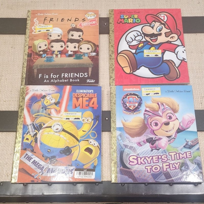 Lot of 4 Little Golden Kids Books 13
