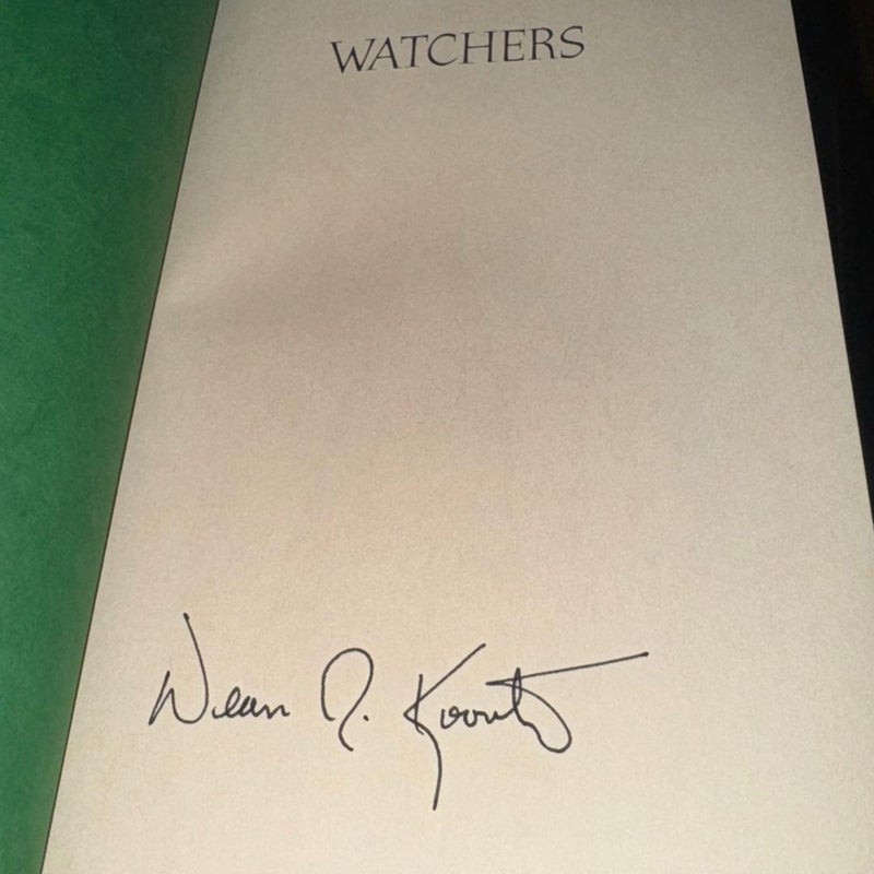 WATCHERS SIGNED 