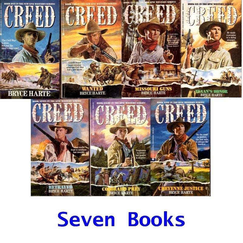 CREED by Bryce Hart - Seven Books