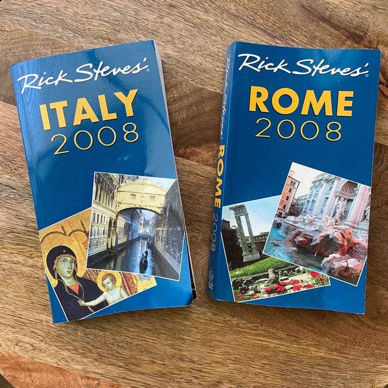 Rick Steves' Italy 2008 and Rome bundle