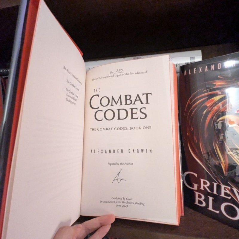 Combat codes and Grievar's blood broken binding 