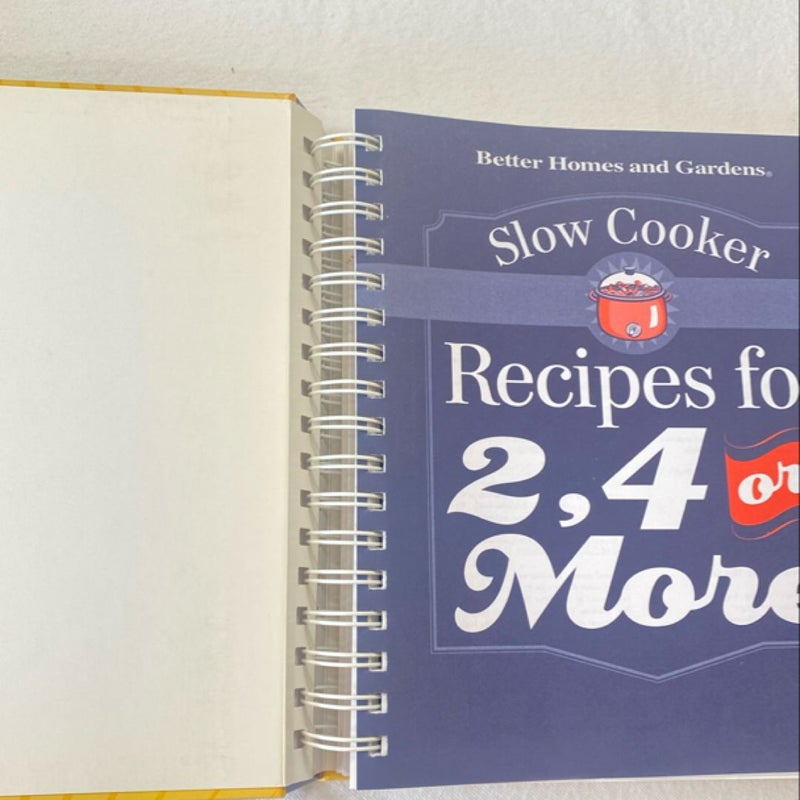 Slow Cooker Recipes for 2, 4 or More