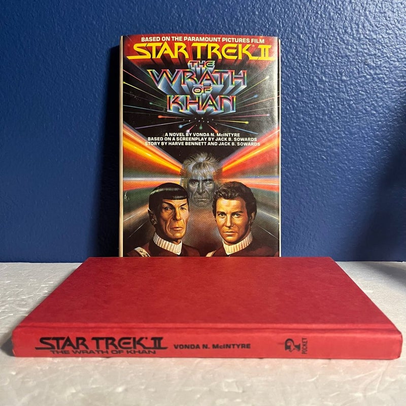 Star Trek II: The Wrath of Khan (1982 Hardcover) – Vintage