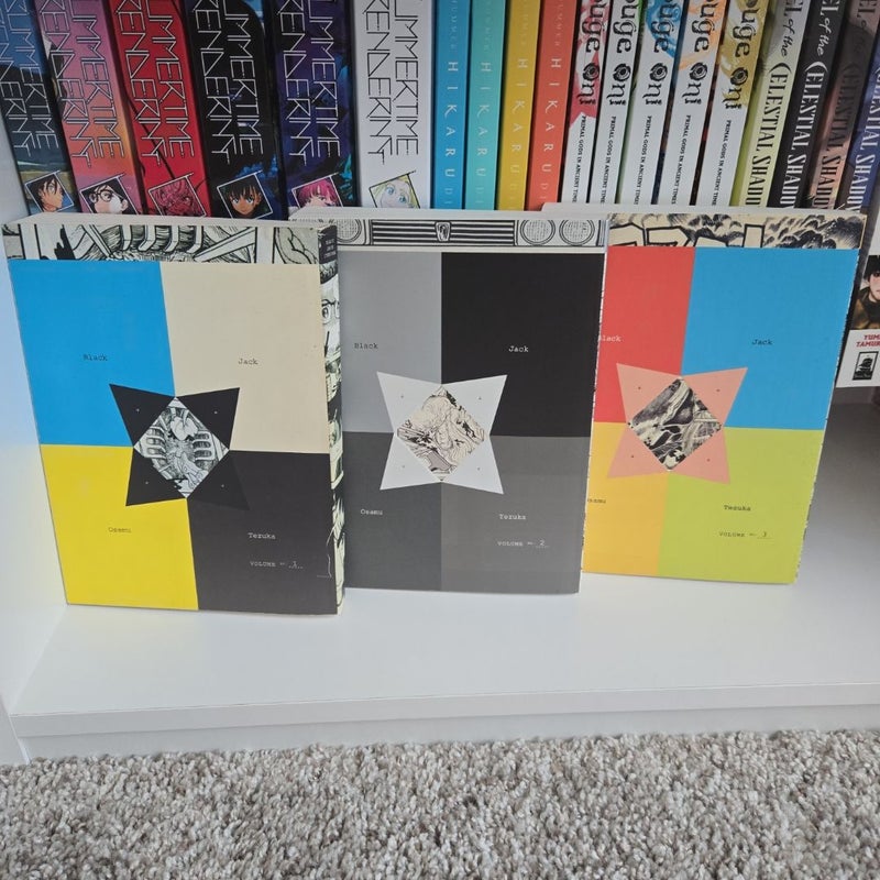 Black Jack volumes 1-3