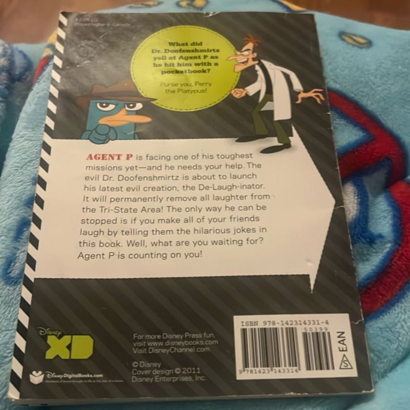 Phineas and Ferb Agent P's Top-Secret Joke Book (a Book of Jokes and Riddles)