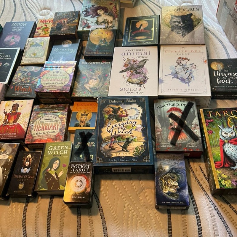 Tarot Decks! **READ DISCRIPTION FIRST!**