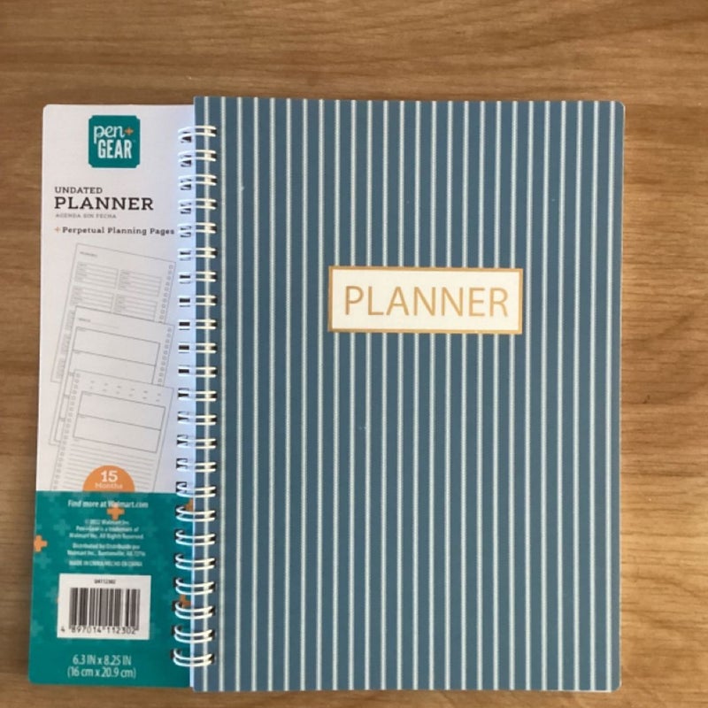 *NEW* Undated Planner