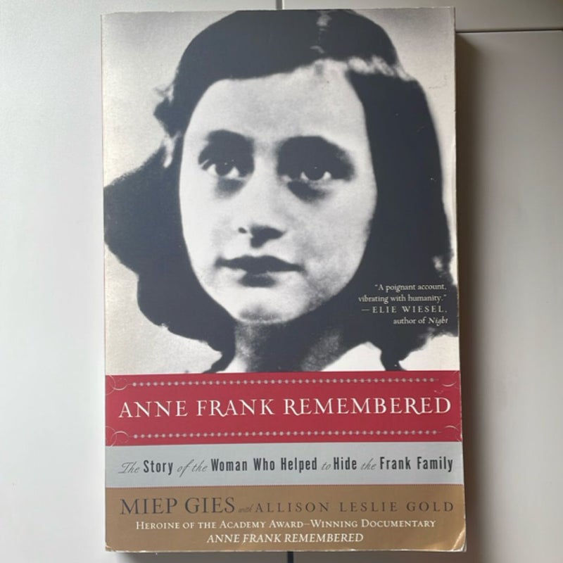 Anne Frank Remembered