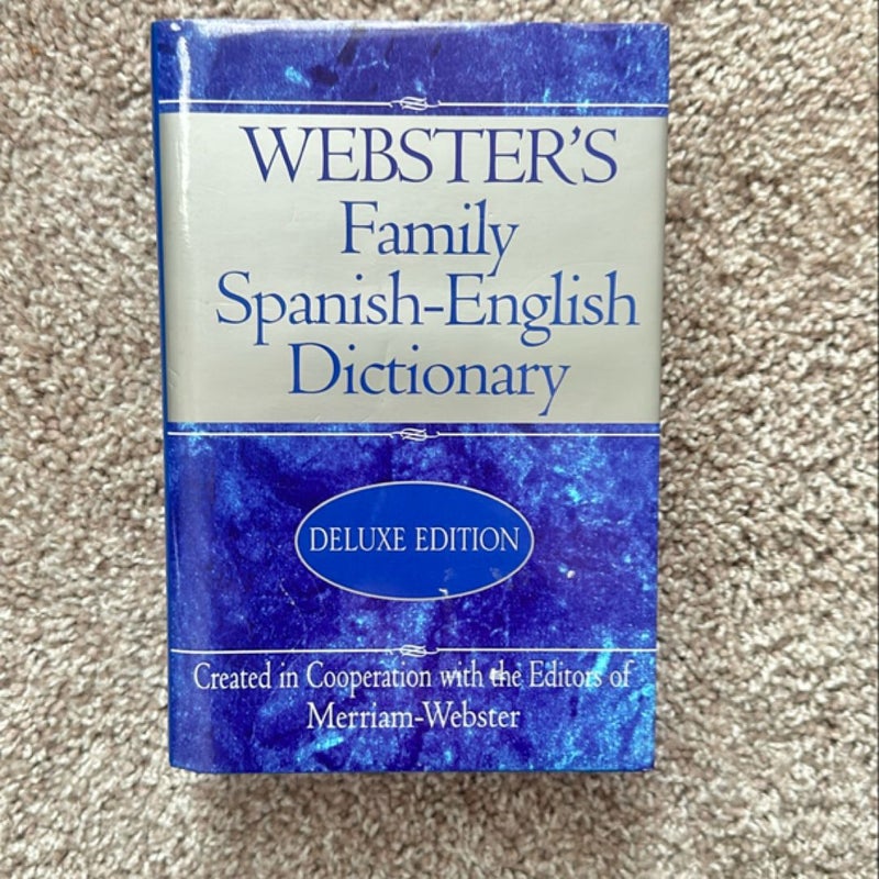 Webster's Family Spanish-English Dictionary