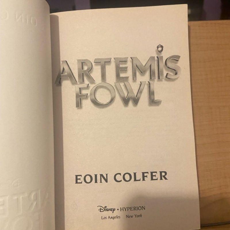 Artemis Fowl Movie Tie-In Edition (Artemis Fowl, Book 1)