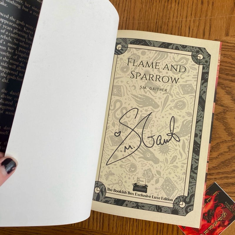 Flame & Sparrow Bookish Box