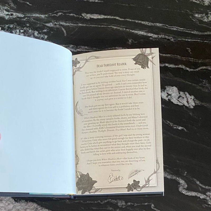 Where Shadows Meet - Fairyloot Edition 