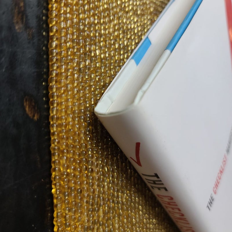 The checklist manifesto by atul gawande hardcover pangobooks