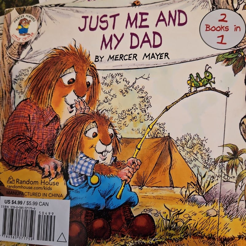 Just Me and My Mom/Just Me and My Dad (Little Critter) 2 sided book