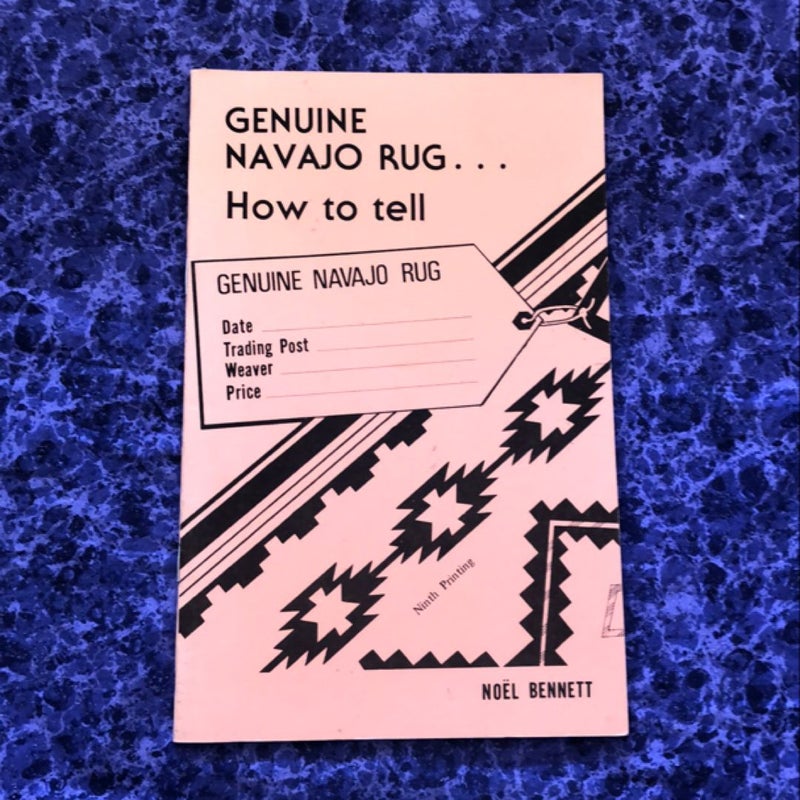 Genuine Navajo Rug