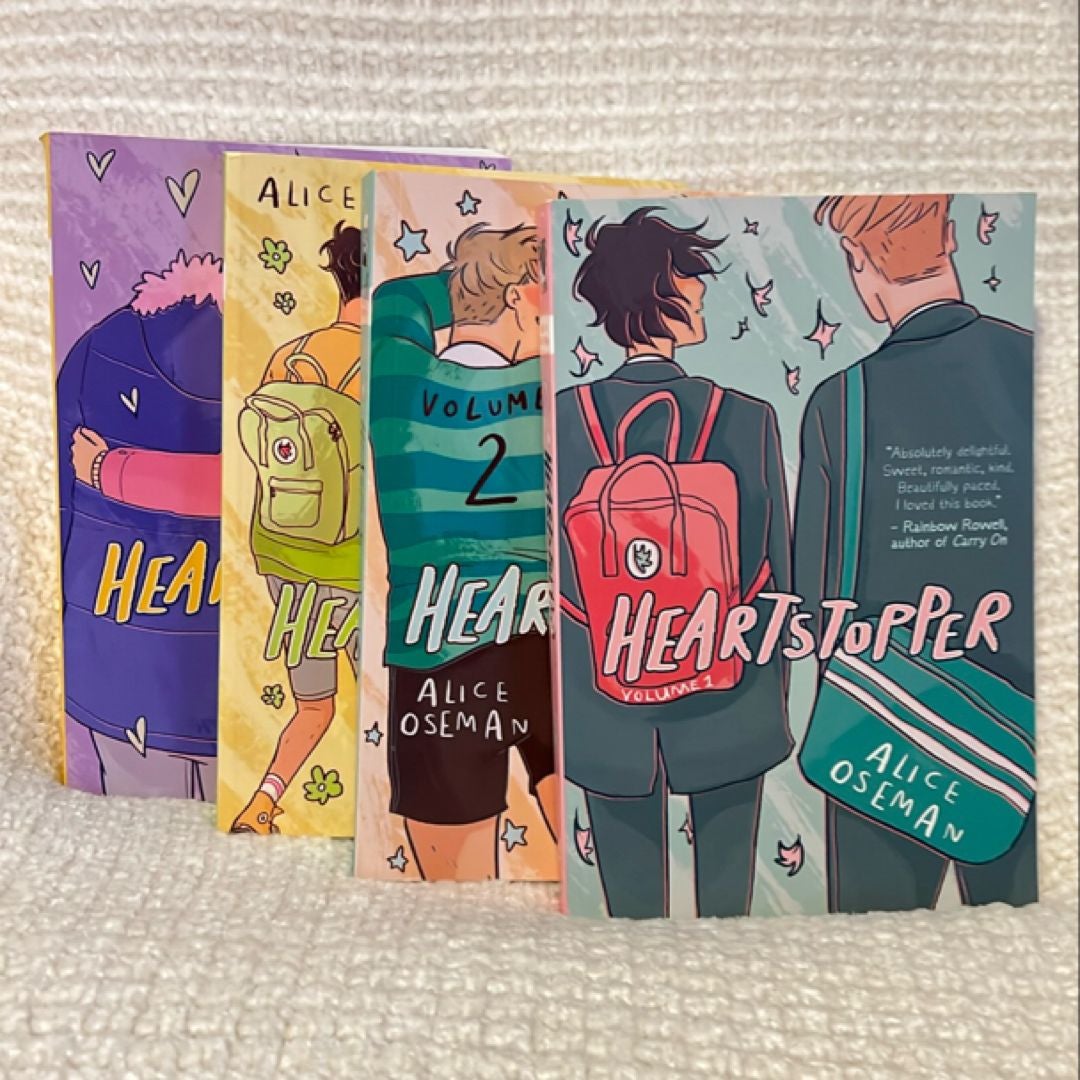 Heartstopper #1-4 Box Set