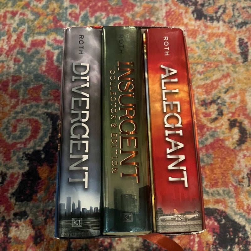 BRAND NEW Divergent Series Complete Box Set (Hardcover) 3-BOOK SET  Sealed