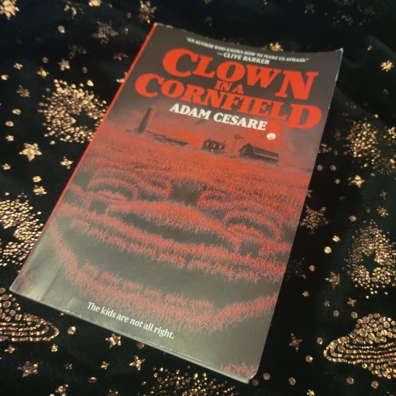 Clown in a Cornfield
