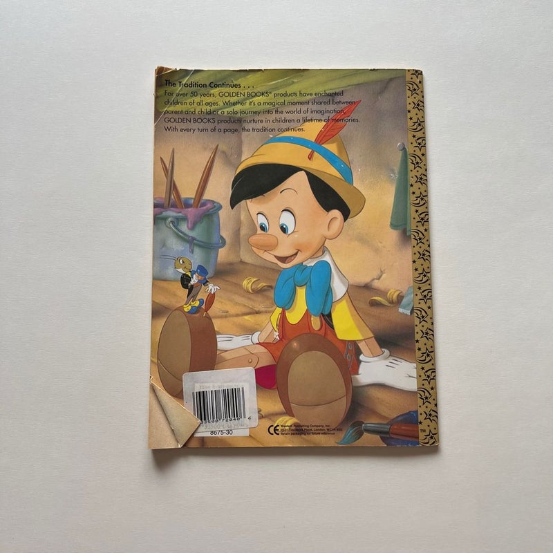 Pinocchio Golden Coloring Book