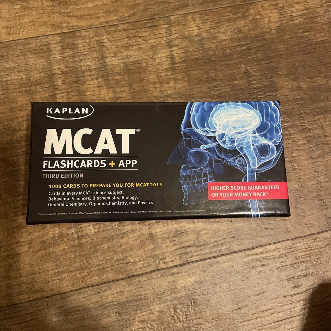 Kaplan MCAT Flashcards + App