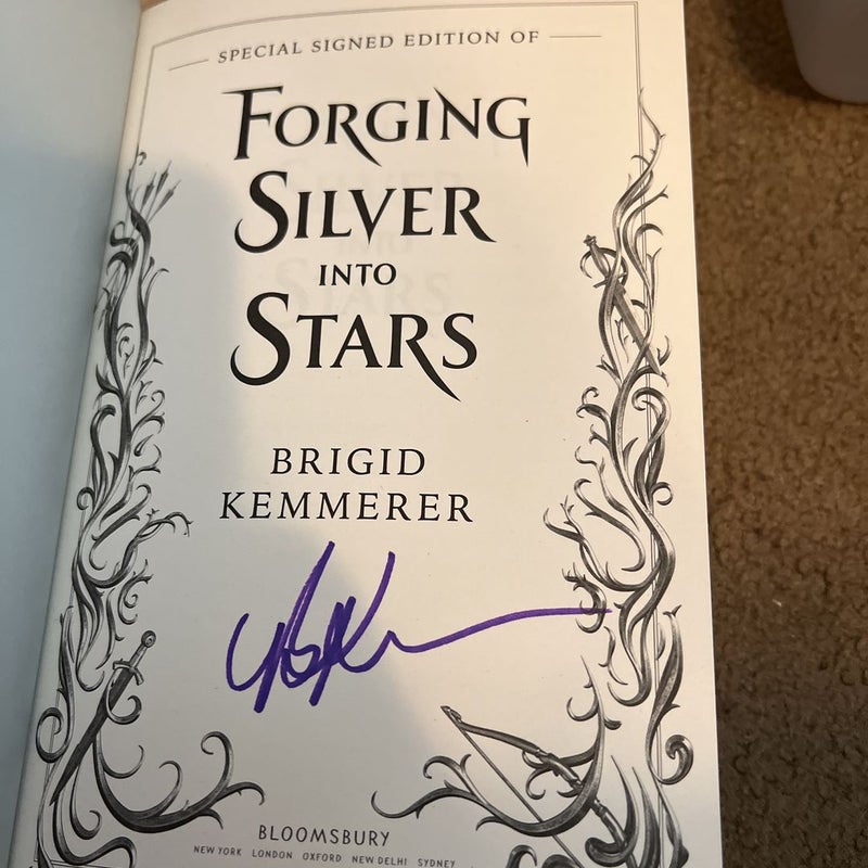 Signed copy Forging Silver into stars 