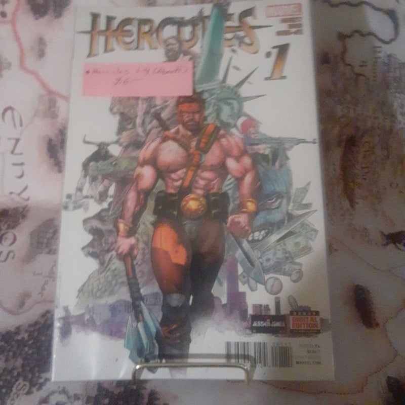 Hercules (2016 series) issues 1,2,3,4
 Marvel comics