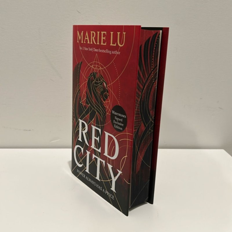 Red City (Waterstones Signed Exclusive Edition) by , Hardcover | Pangobooks
