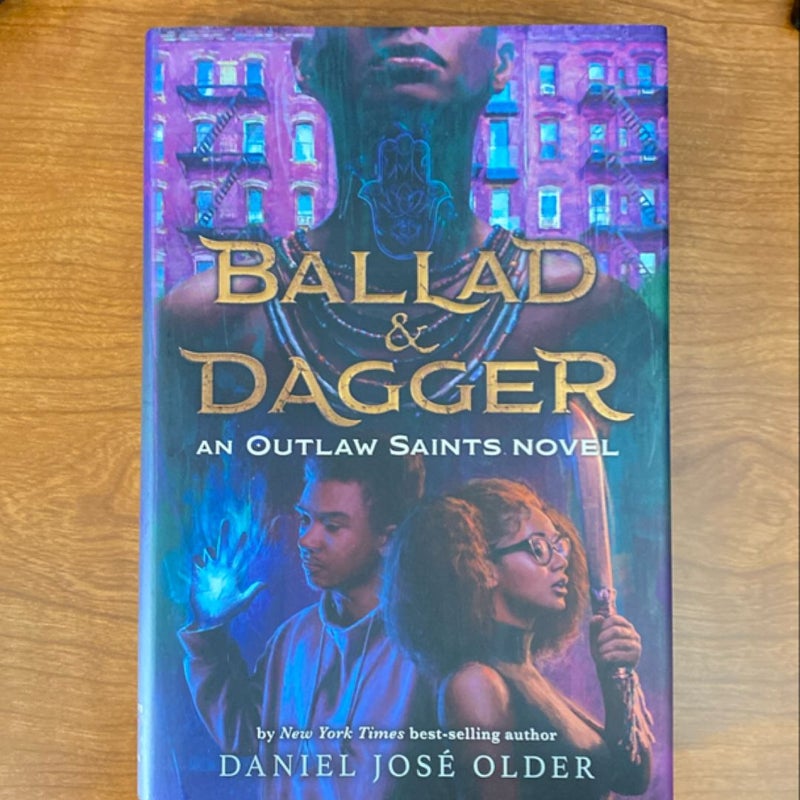 Signed OwlCrate first edition of Ballad and Dagger