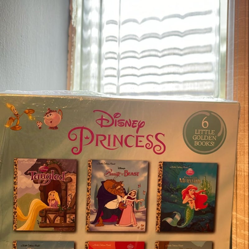 Disney Princess Little Golden Book Library (Disney Princess)