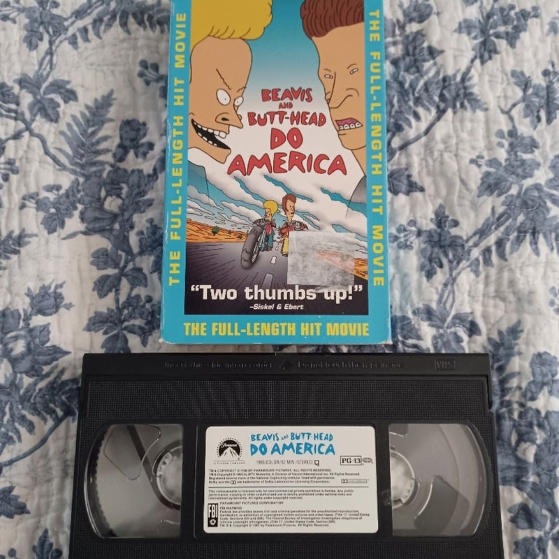 Beavis and Butt-Head Do America VHS