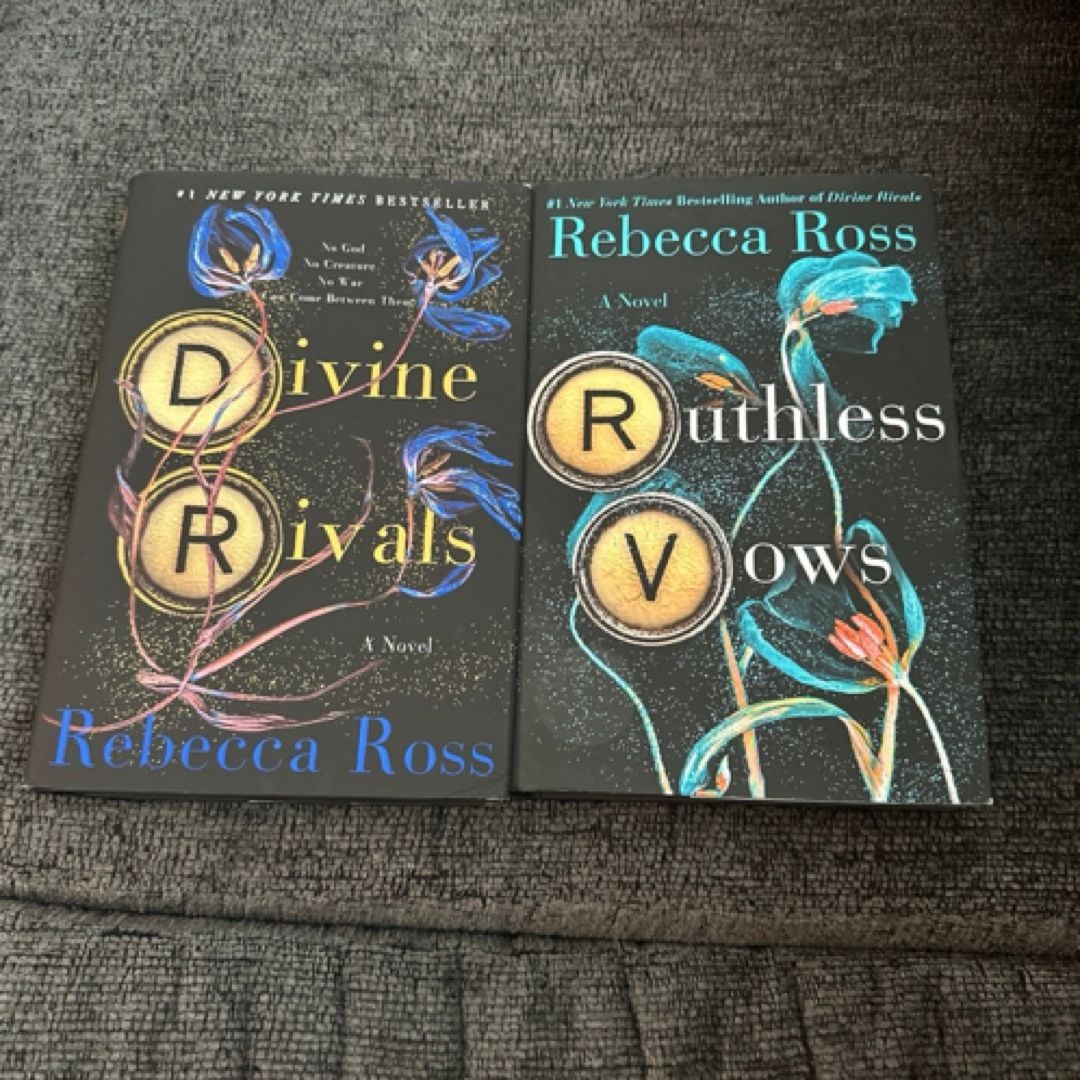 Divine Rivals and Ruthless Vows by Rebecca Ross, Hardcover Pangobooks
