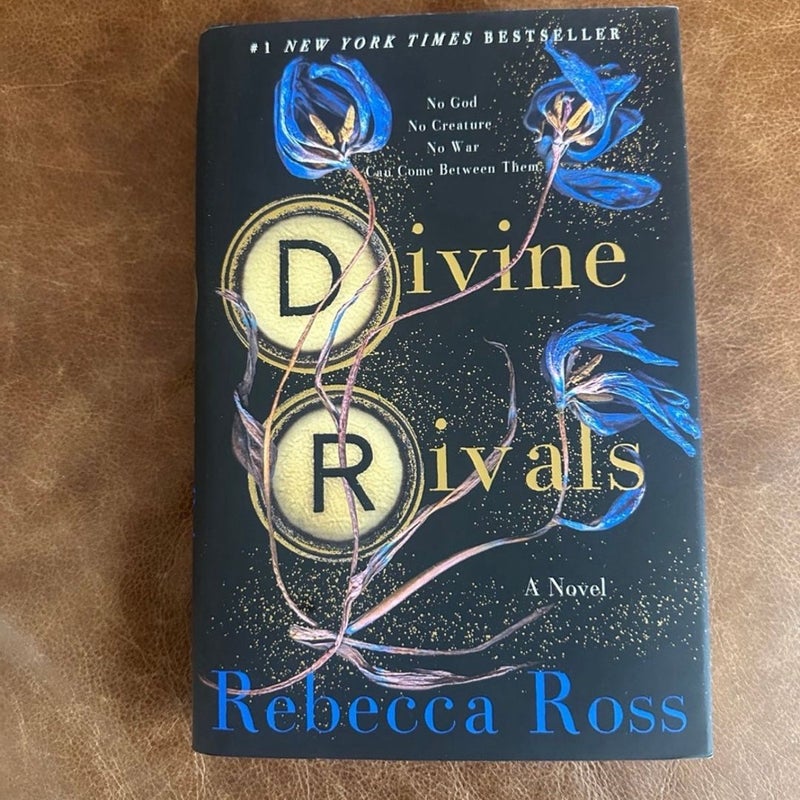 Divine Rivals with signed rebecca ross bookplate first edition