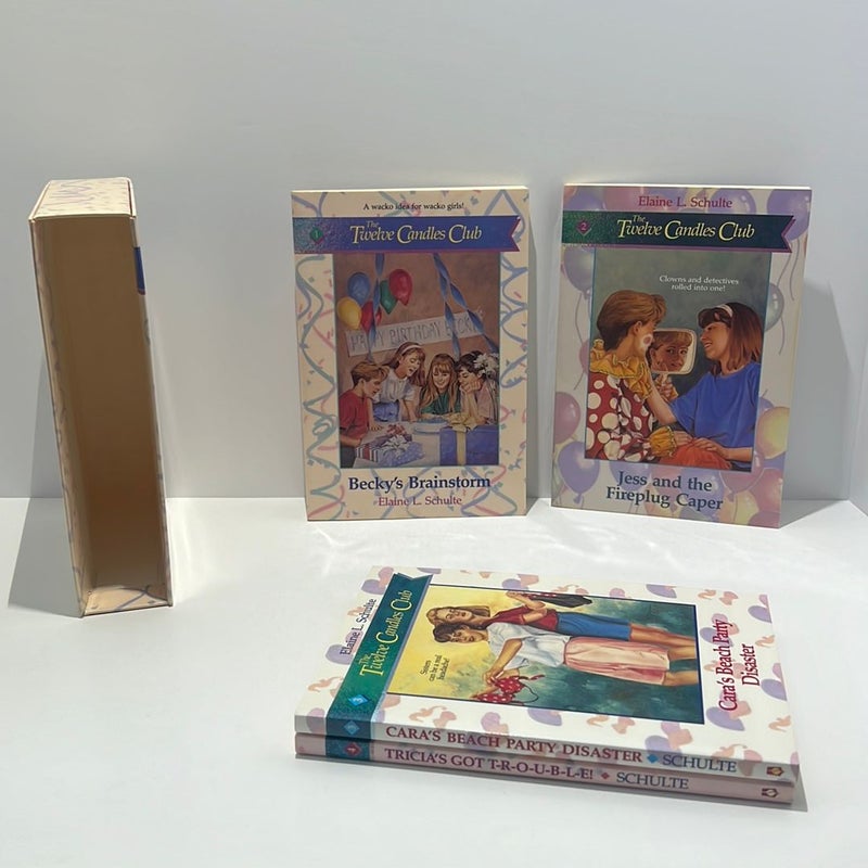The Twelve Candles Club 4 Book Boxset (1992 Set) 