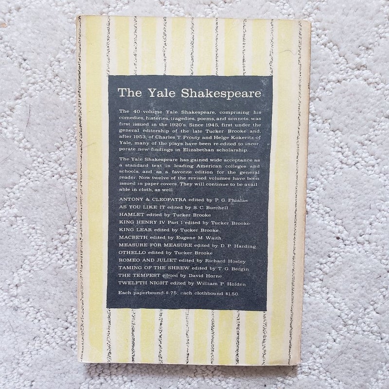 Taming of the Shrew (Revised Yale Shakespeare Edition, 1954)