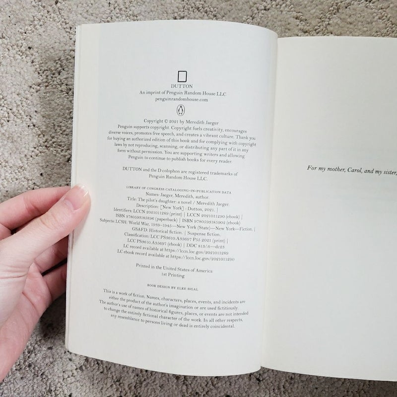 The Pilot's Daughter (1st Printing, 2021)