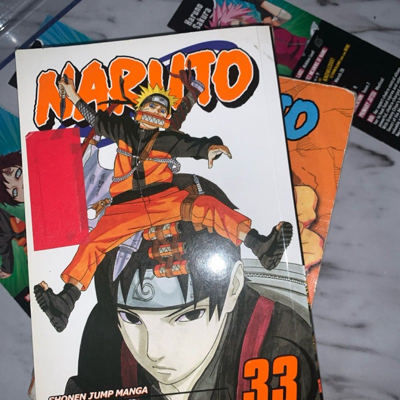 Naruto (3-in-1 Edition),Vol. 7: Includes vols. 19, 20 & 21,Volume 33 And 4 Cards