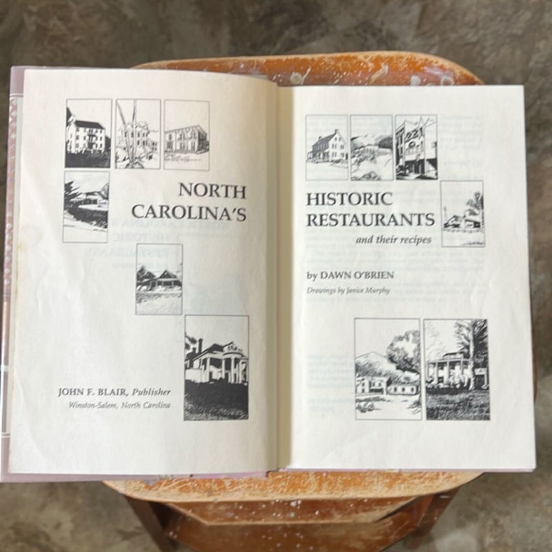 (1983) North Carolina's Historic Restaurants and their Recipes
