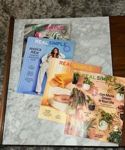 Real simple magazines (4)