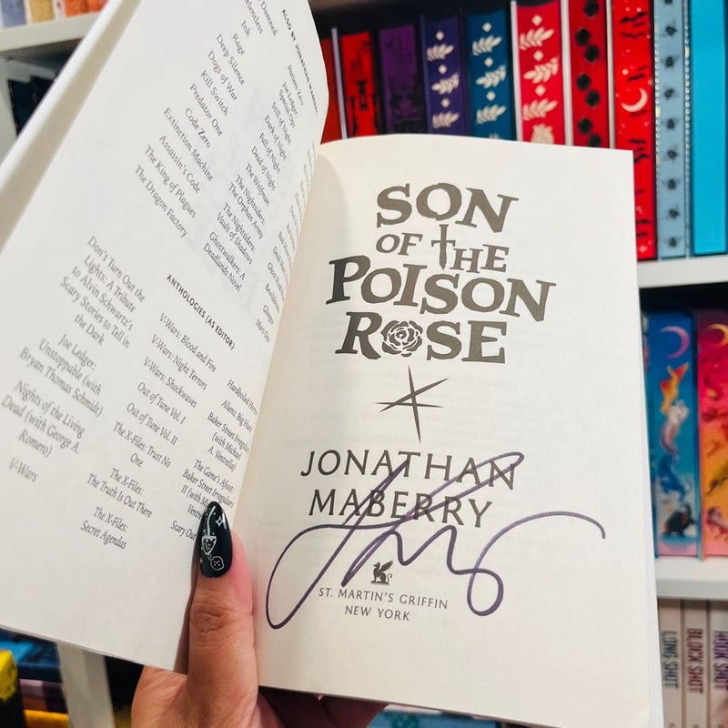 Son of the Poison Rose SIGNED