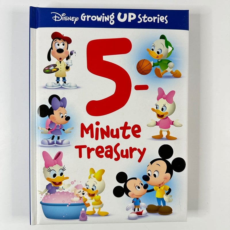 Disney Growing Up Stories, 5-Minute Treasury, Short Stories, NEW